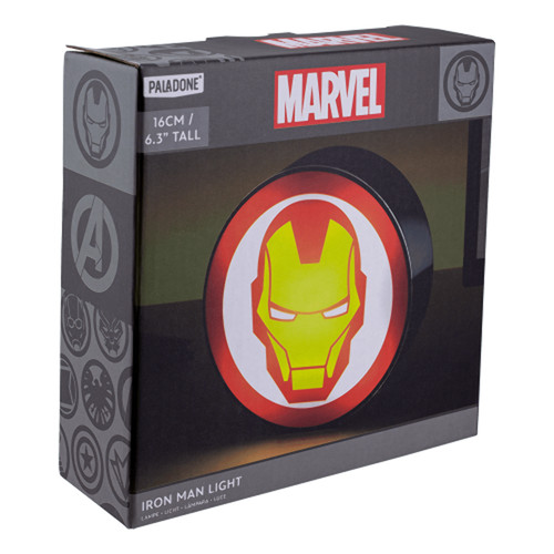 Paladone box light marvel iron - marvel,