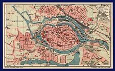 Mappa della città anno 1908 -