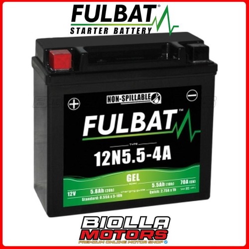 12n5 batteria fulbat gel - 12n5.5-4a,