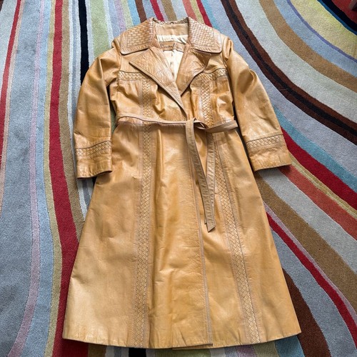 Trench cappotto donna pelle