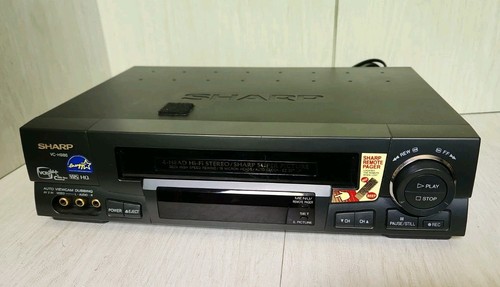 Sharp h986 vhs - sharp, vcr