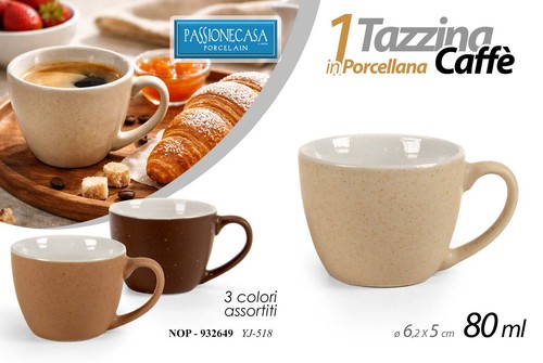 Tazzina caffè ceramica