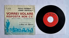 ZUCCHERO FORNACIARI PRIMO 45 GIRI PAOLO BARBERI VORREI VOLARE