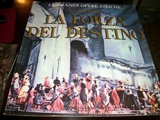 Giuseppe Verdi ‎– La Forza Del Destino - I - LP 10" - Le Grandi Opere Liriche
