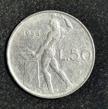 1956 R Italy 50 Lire