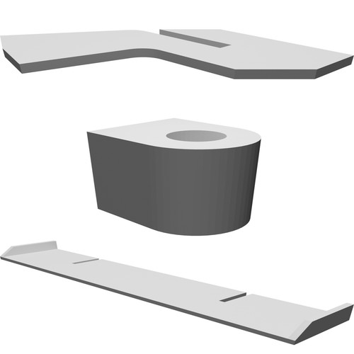 Alettone posteriore per kyosho - posteriore,