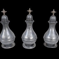 Raro Set di 3 Olea Sancta da