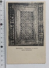 I120800 Cartolina - Ravenna - Transenna in marmo nella cattedrale
