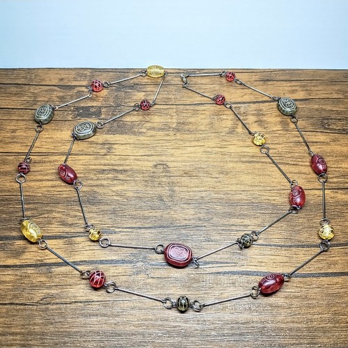 Vintage collana lunga di - -,