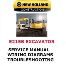 NEW HOLLAND E215B ESCAVATORE