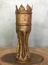 Bossolo artiglieria II° guerra mondiale trasformato porta fiori