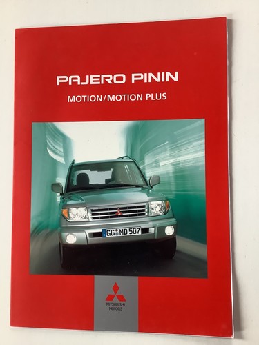 Brochure mitsubishi pajero - brochure,