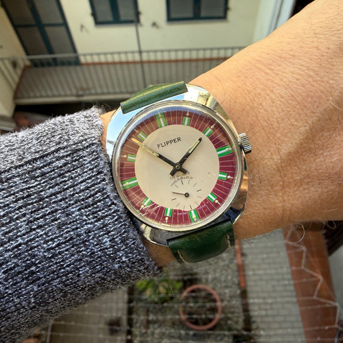 Orologio uomo flipper - orologio, vintage