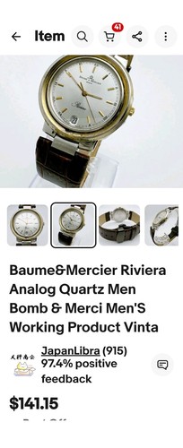 Baume mercier riviera - riviera, analog