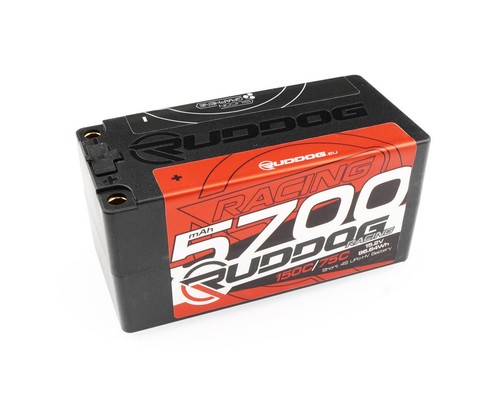 Ruddog racing 5700mah 150c - ruddog,