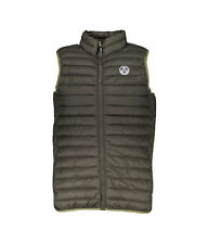 NORTH SAILS Giubbotto Smanicato Gilet Verde Logo Uomo Tg L