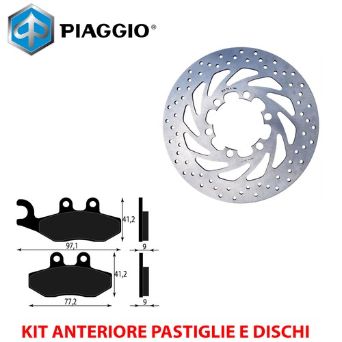 Kit freno pastiglie dischi - freno,