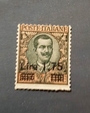 1924 REGNO sovrastampato lire