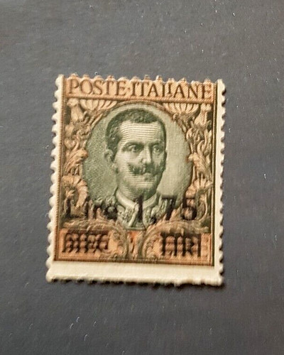 1924 regno sovrastampato - sovrastampato, lire
