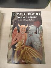 LIBRO DIAVOLO DIAVOLI TORINO E ALTROVE FILIPPO BARBANO BOMPIANI 1988 PRIMA ED.