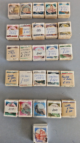 2000 francobolli mazzette - francobolli, in