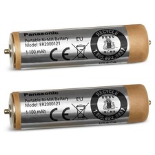 Panasonic WER160L2506 Set batteria 2 pezzi per tagliacapelli ER160 ER1610