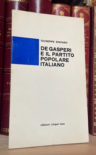 Giuseppe spataro gasperi e - spataro,