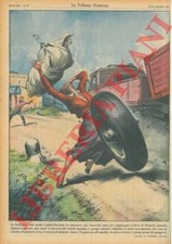 Pisani V. -  Sulla strada Cagliari-Serrenti la ruota di un veicolo staccandosi