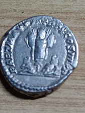 Settimio Severo Denario  Marti  Bellis BB  Molto Rara Asta Munthandel