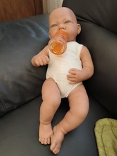 Bambola Realistico Antonio Juan Con passeggino 4 Ruote XBimbe