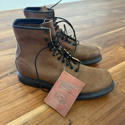 Stivali lavoro vintage red - da,