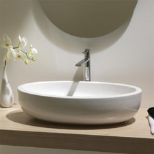Lavabo da Appoggio Ovale 66x39