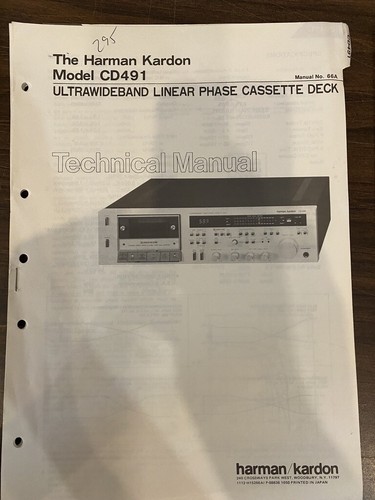 Harman kardon cd491 491 - cd491, cd-491