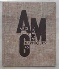Arts et Métiers Graphiques N° 45. 1935 (grafica tipografia pubblicità fotografia