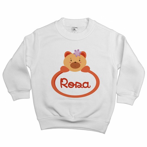Felpa bambina personalizzata