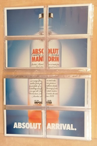 Absolut vodka promocard - promocard, 88