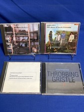 CD Lot Of 4 Throbbing Gristle