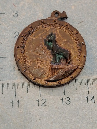 Medaglia reggimento alpini - medaglia, 4