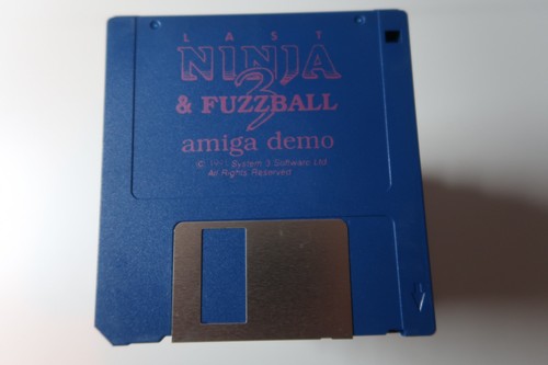 Last ninja fuzzball amiga - ninja, &