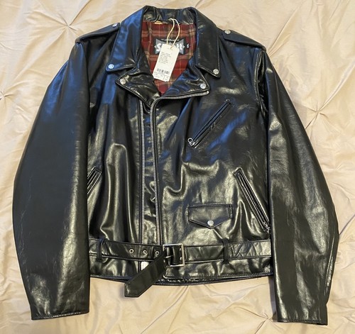Giacca pelle moto schott - giacca,