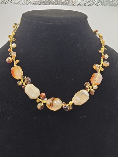 Collana semipreziosa con