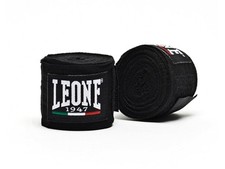 LEONE FASCE SOTTOGUANTO PUGILATO   AB705 01  BENDAGGI DA 3,5 M NERO
