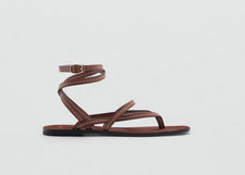 NEW MANGO MNG $90 BROWN