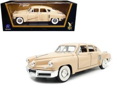 Modellino auto pressofuso Road Signature 92268CR 1948 Tucker crema siluro 1/18