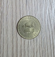 Moneta 200 LIRE del 1992 -