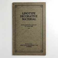 Linotype Decorative Material