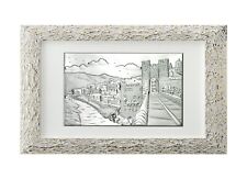 QUADRO PAESAGGIO ARGENTO