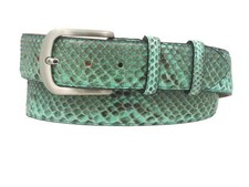 Cintura 4 cm in vera pelle di