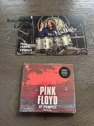 Nick mason signed pompeii - nick,
