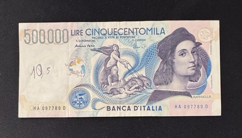 500000 lire raffaello - lire,